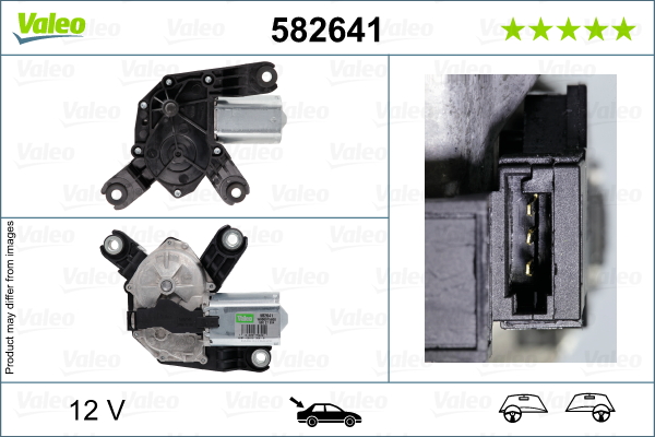 Motor stergator 582641 VALEO