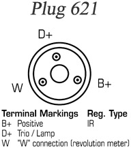 Generator / Alternator 19070063 REMY