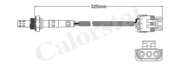 Sonda Lambda LS130128 CALORSTAT by Vernet