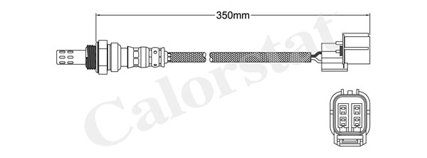 Sonda Lambda LS140552 CALORSTAT by Vernet
