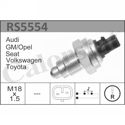 Comutator, lampa marsalier RS5554 CALORSTAT by Vernet