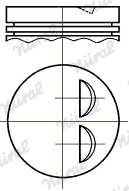 Piston 87-102700-10 NÜRAL