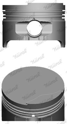 Piston 87-104200-10 NÜRAL