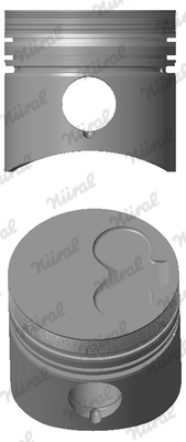 Piston 87-109500-00 NÜRAL