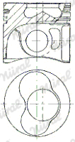 Piston 87-114900-65 NÜRAL