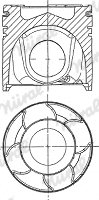 Piston 87-136500-65 NÜRAL