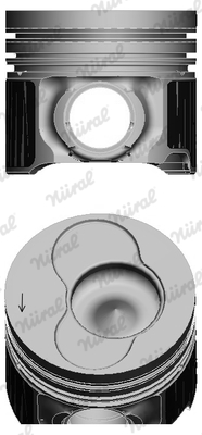 Piston 87-421000-10 NÜRAL