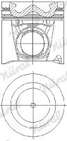 Piston 87-421600-00 NÜRAL