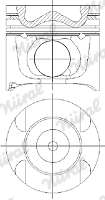 Piston 87-422000-10 NÜRAL