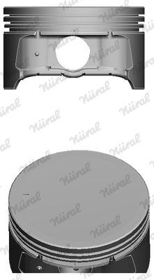 Piston 87-423400-00 NÜRAL