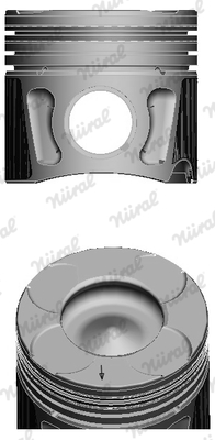 Piston 87-435700-00 NÜRAL