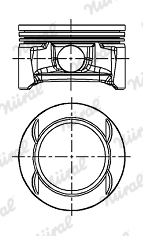 Piston 87-447800-00 NÜRAL