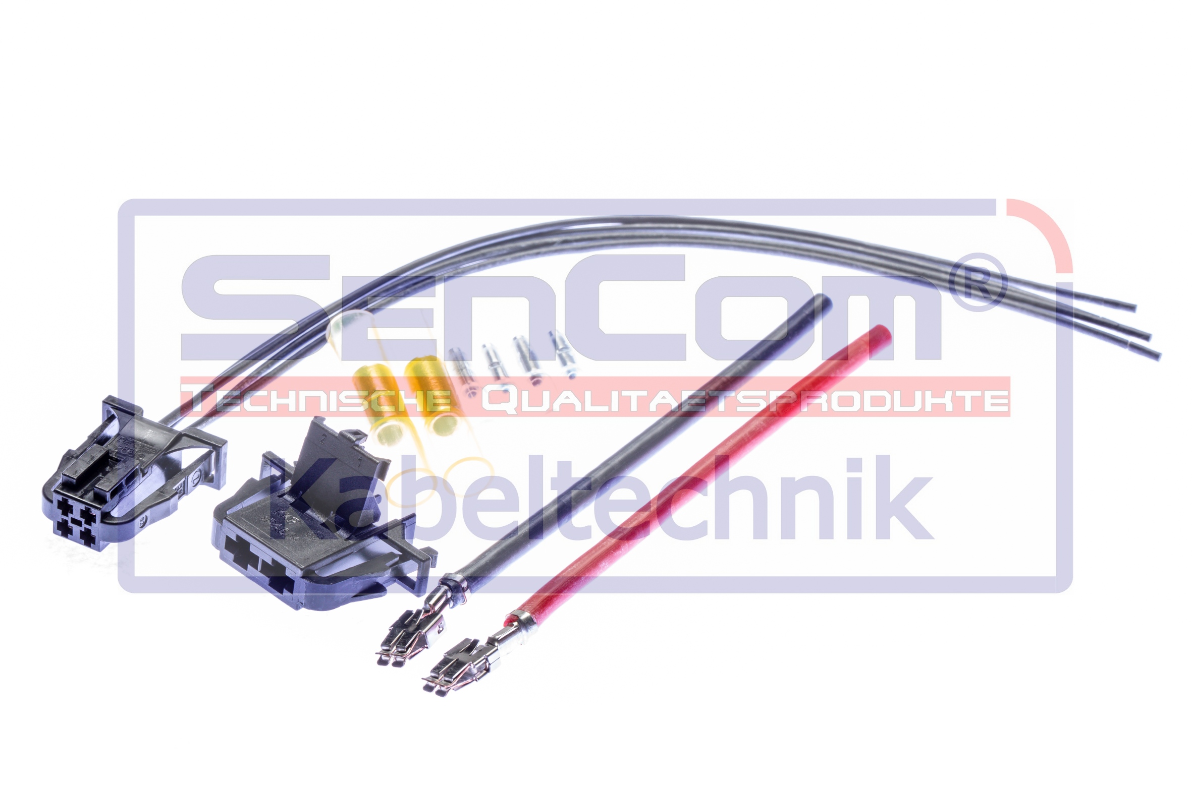 Set reparat cabl., rezistență în serie radiator climat. 20343 SenCom