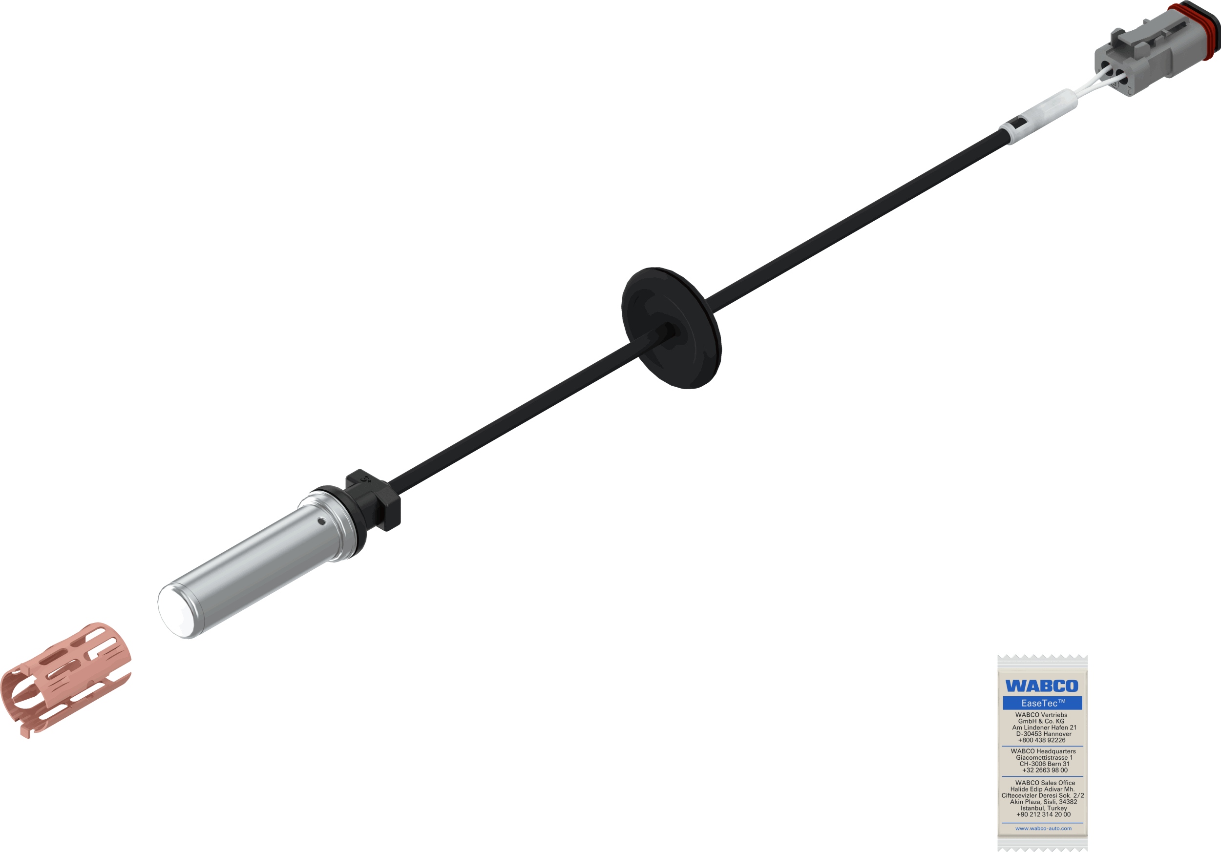 Set reparat cabluri, senzor turatie roata 4410359212 WABCO
