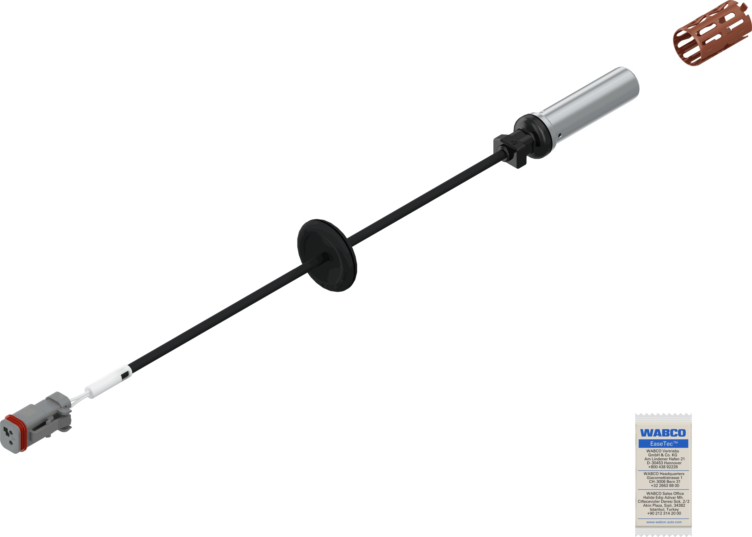Set reparat cabluri, senzor turatie roata 4410359292 WABCO