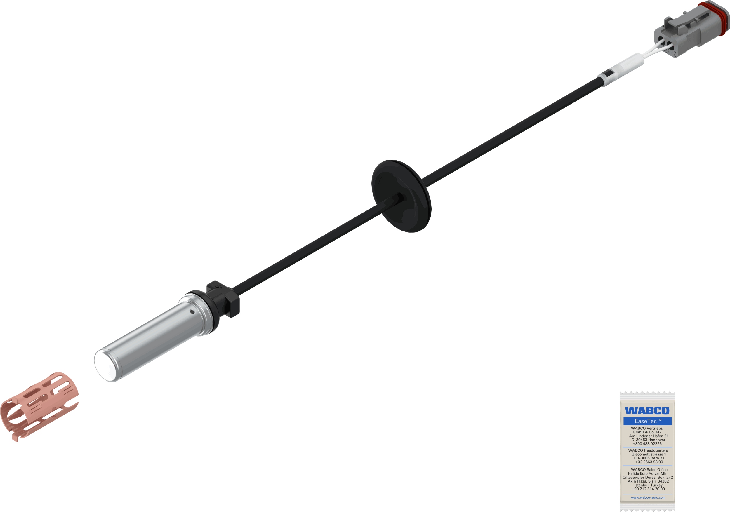 Set reparat cabluri, senzor turatie roata 4410359312 WABCO