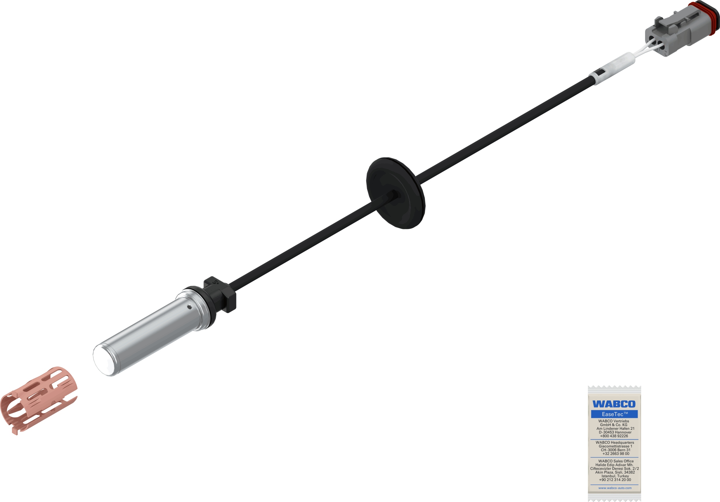Set reparat cabluri, senzor turatie roata 4410359332 WABCO