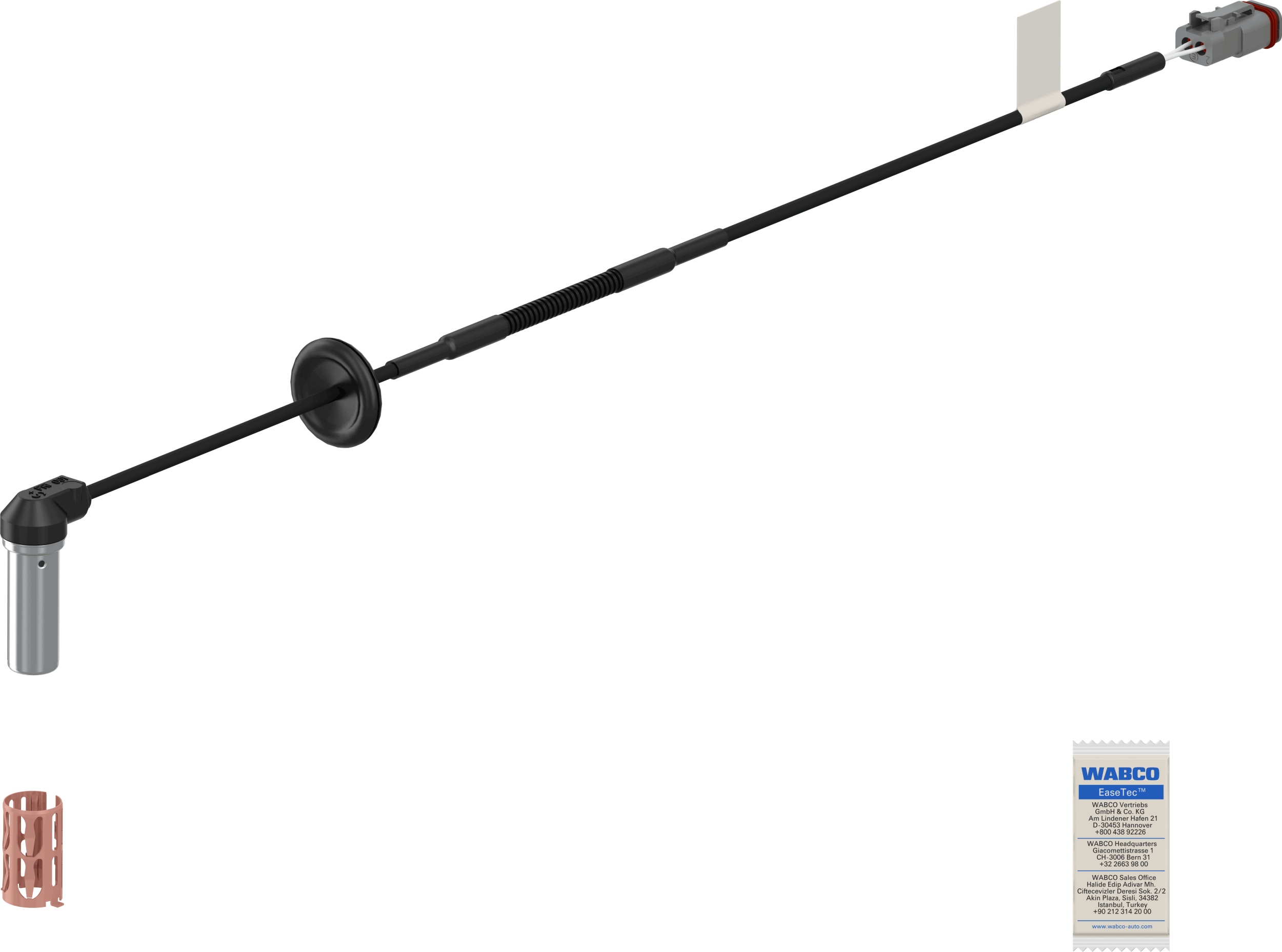 Set reparat cabluri, senzor turatie roata 4410359372 WABCO