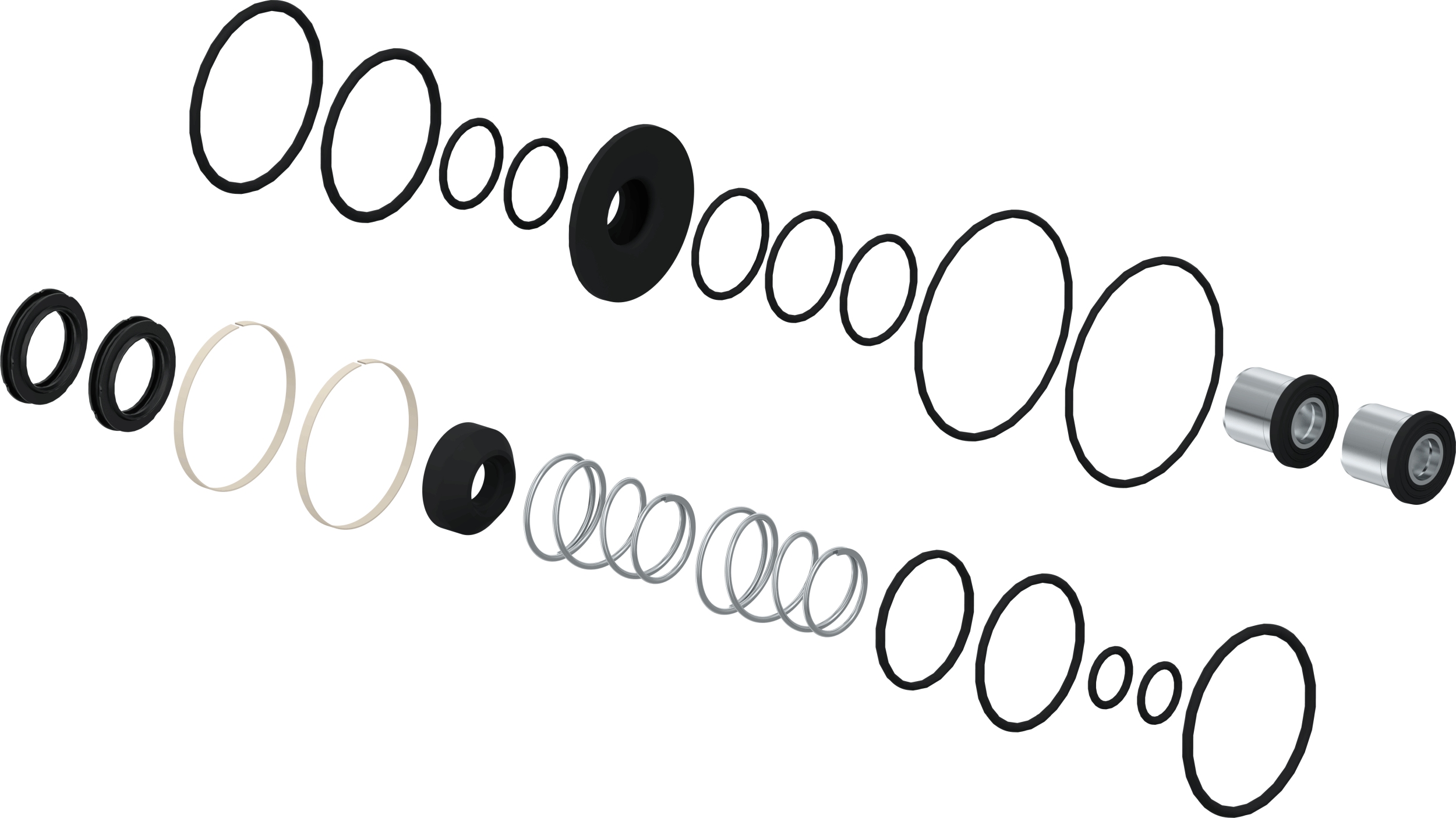 Set reparatie, supapa frana - frana de serviciu 4613190022 WABCO