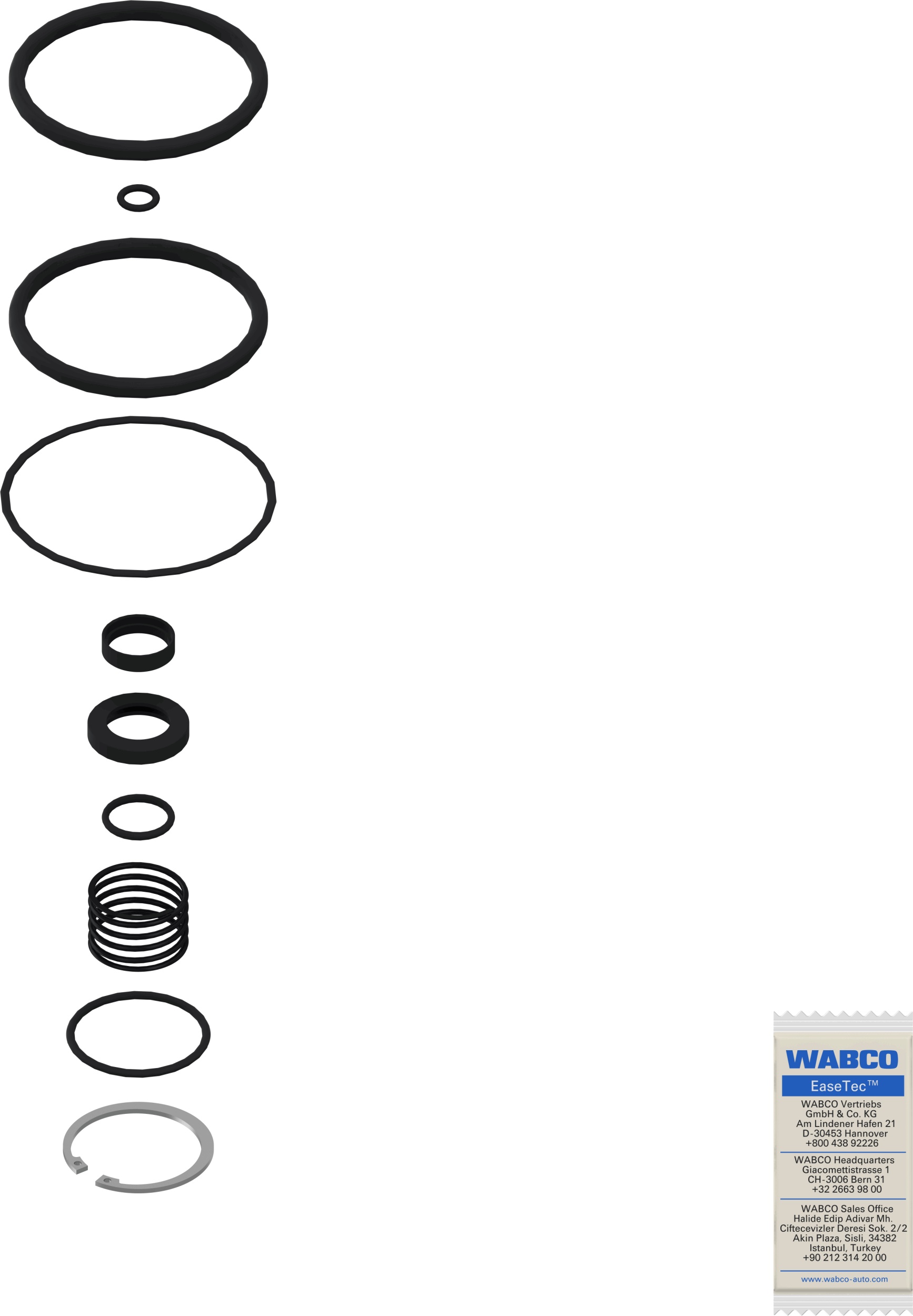 Set reparatie, Supapa releu 4730170002 WABCO