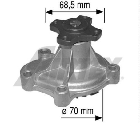 Pompă de apă, răcire motor 1391 AIRTEX