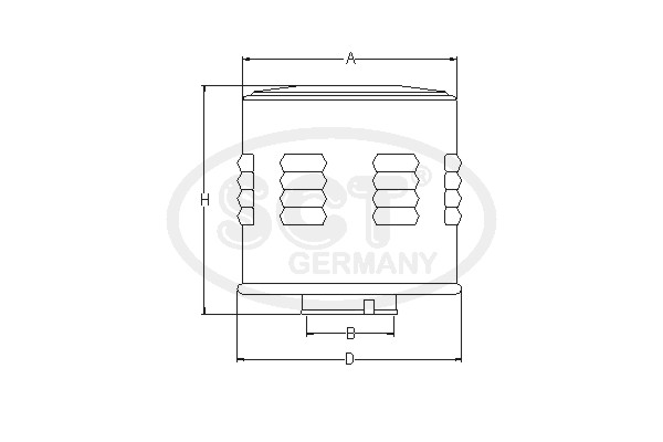 Filtru aer SB 3236 SCT - MANNOL