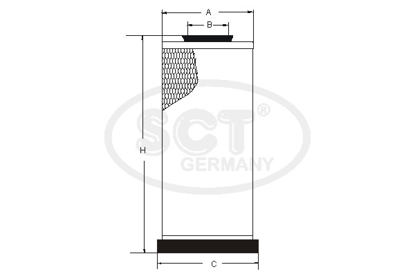 Filtru aer secundar SW 3812 SCT - MANNOL