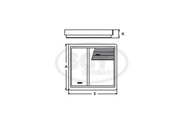 Filtru aer SB 2149 SCT - MANNOL