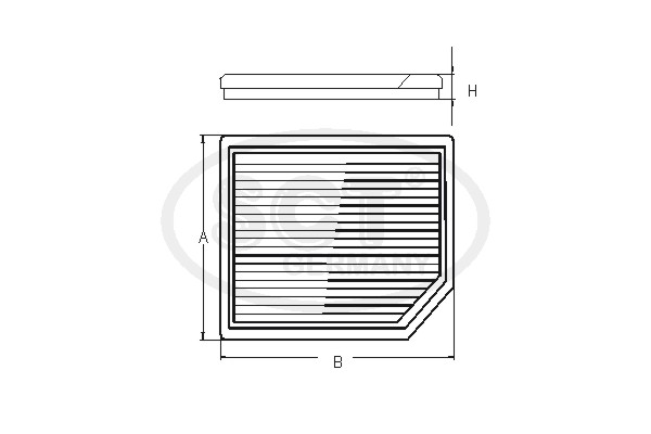 Filtru, aer habitaclu SA 1166 SCT - MANNOL