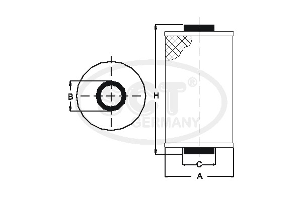 Filtru ulei SH 4712 SCT - MANNOL