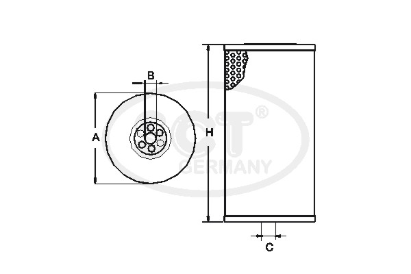 Filtru combustibil ST 480 SCT - MANNOL