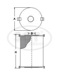 Filtru ulei SF 507 SCT - MANNOL