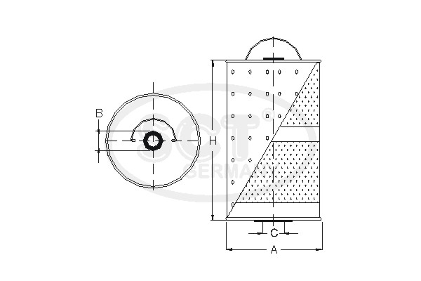 Filtru ulei SF 504 SCT - MANNOL