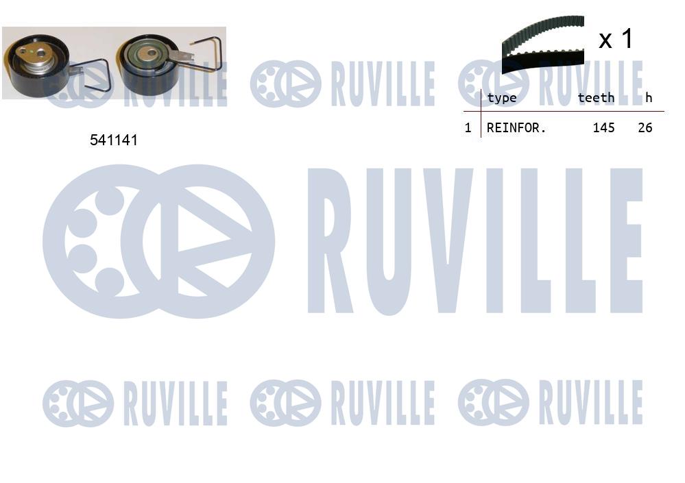 Set curea de distributie 550154 RUVILLE