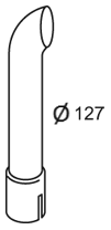 Racord evacuare 21704 DINEX