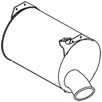 Filtru funingine/particule, sist.de esapament 22335 DINEX
