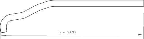 Racord evacuare 47697 DINEX