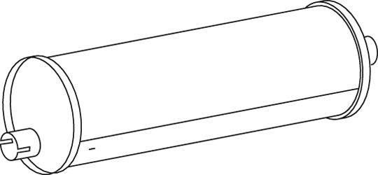 Amortizor zgomot mijloc/spate 50355 DINEX