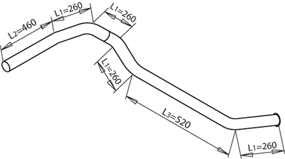 Racord evacuare 50710 DINEX