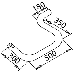 Racord evacuare 51297 DINEX