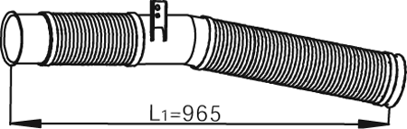 Racord evacuare 68086 DINEX