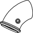 Racord evacuare 80553 DINEX