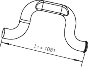 Racord evacuare 80779 DINEX