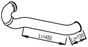 Racord evacuare 81624 DINEX
