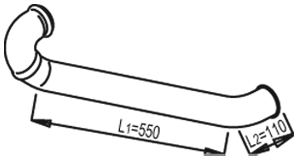 Racord evacuare 81625 DINEX