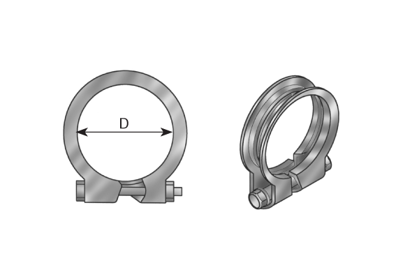 Colier, sistem de esapament 99055 DINEX