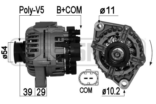 Generator / Alternator 209042A ERA