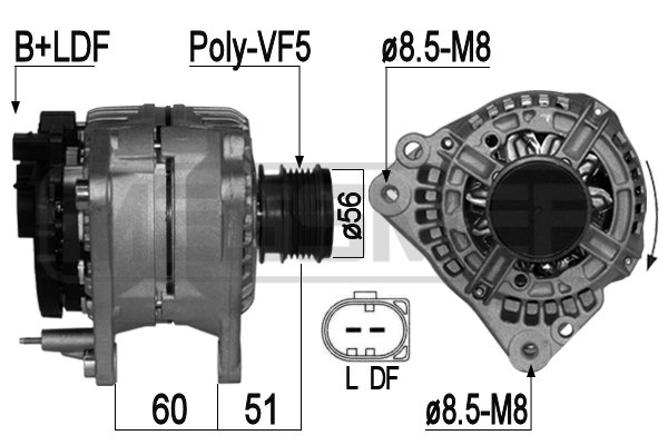 Generator / Alternator 209043A ERA