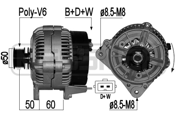 Generator / Alternator 209062A ERA