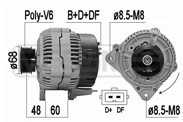 Generator / Alternator 209064A ERA